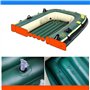 ININOSNP Bateau de pêche Bateau Gonflable Kayak en PVC Conception épaissie Bateau Gonflable multijoueur Bateau en Caoutchouc