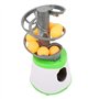 SOMK Robot D'entraînement de Tennis de Table, Lanceur de Balles de Ping Pong Automatique Abs Portable avec 10 Balles de Tennis d