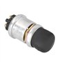 Klaxon Bouton Poussoir,2 Broches 12 V 20 A étanche Antirouille Voiture Bateau Vélo Interrupteur Bouton Poussoir Klaxon Moteur Dé