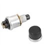 Klaxon Bouton Poussoir,2 Broches 12 V 20 A étanche Antirouille Voiture Bateau Vélo Interrupteur Bouton Poussoir Klaxon Moteur Dé
