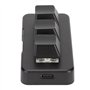 Mini Clavier USB 3 Touches, Clavier de Jeu Mécanique Rétroéclairé RVB avec 3 Modes de Connexion, Mini Clavier Mécanique Standard