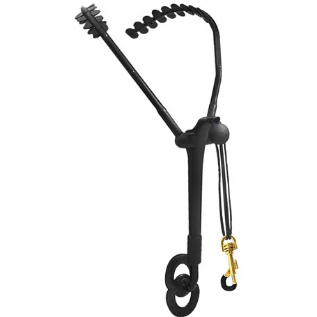 Sangle de saxophone universelle Sangle de saxophone Sangle de cou de saxophone réglable Harnais de saxophone confortable Sangle