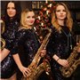 Sangle de saxophone universelle Sangle de saxophone Sangle de cou de saxophone réglable Harnais de saxophone confortable Sangle 