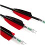 Wedhapy Encoches de flèche LED en Plastique Lumineux pour tir à l'arc, 12 pièces, Queue d'arc Lumineuse, Couleur aléatoire, enco