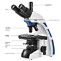 Microscope trinoculaire HD, source de lumière LED haute luminosité respectueuse de l'environnement, pour la détection d'analyseu
