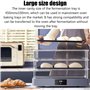 Boîte de fermentation du pain domestique de 40 L, machine de fermentation de la pâte électrique, avec contrôle réglable de la te