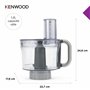 KENWOOD Accessoire robot KAH647PL Bol multifonction pour Chef et Major
