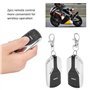 Zooke Dispositif Antivol de Moto, Système d'Alarme de Moto sans Fil 12V 2 Télécommandes Étanches Portée de 150 M pour Véhicules 