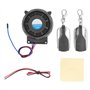 Zooke Dispositif Antivol de Moto, Système d'Alarme de Moto sans Fil 12V 2 Télécommandes Étanches Portée de 150 M pour Véhicules 