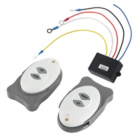 Ancre Télécommande Guindeau Interrupteur sans Fil Contrôleur de Garniture Accessoire de Voile de Bateau Marin 2 émetteur