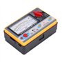 Kudoo Testeur de Résistance D'isolement 1KV 5MΩ‑2000MΩ Mégohmmètre Ohmmètre, Compteur de Résistance de Terre à Piles, TY6045