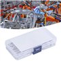 Goupilles fendues, 100 pièces R-clips goupilles fendues goupille fendue assortiment Heavy Duty Acier inoxydable Trekpen Kit de f
