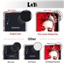 LeYi Coque pour Samsung Galaxy A70 / A70S avec 2 Pcs Verre Trempé, [ Renforcer la Version] Technologie Coussins d'air Full Body 