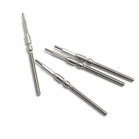 WKWPYCYUH 10pcs / Pack en Acier de la Montre de la Montre de Remplacement de la Tige de la Tige de la Tige for 8200/8205 Partie