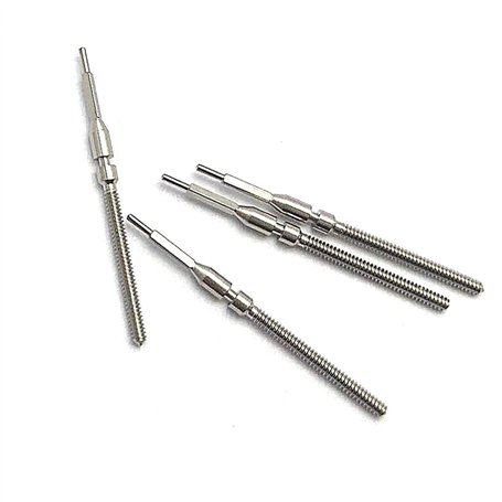 WKWPYCYUH 10pcs / Pack en Acier de la Montre de la Montre de Remplacement de la Tige de la Tige de la Tige for 8200/8205 Partie