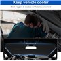 Spulhc Pare-Soleil de Pare-Brise de Voiture pour Mercedes Benz B-Class B Class W245 W246 W247, Pare-Soleil Pliable Double Face, 