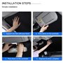 Spulhc Pare-Soleil de Pare-Brise de Voiture pour Mercedes Benz B-Class B Class W245 W246 W247, Pare-Soleil Pliable Double Face, 