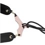 Harnais D'Épaule De Saxophone, Noir Cuir PU Sangle De Saxophone Sangle De Cou De Saxophone pour Hommes Femmes pour Saxophone Sop