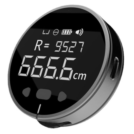 Ruban numérique à mesurer le ruban de mesure électronique du ruban USB rechargeable LCD Afficher la règle de mesure de la règle