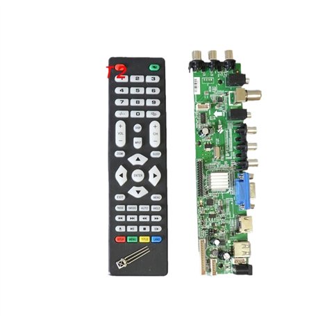GFRWKCEX Carte Pilote LCD Universelle DS.D3663LUA.A81.2.PA V56 V59