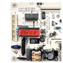 VBMJUSSE Carte De Contrôle 0061800014, Compatible avec Haier, Circuit Imprimé for Réfrigérateur, Carte Mère, Pièces De Congélate