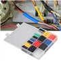 Tubes Thermorétractables d'isolation, Bonne stabilité Film Thermorétractable Doux 6 Couleurs Rétrécissement Rapide 580 Pièces po