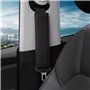 HHGFTIY 2 Pièces Coussinets Ceint Voiture,pour DS Spirit DS3 DS4 DS4S DS5 DS 5LS DS6 DS7 Confortables sécurité faciles à Nettoye