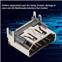 Remplacement de l'interface multimédia HD, Prise de Port d'interface multimédia HD de Remplacement Parfait d'origine pour PS5