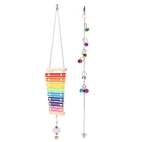 Voluxe Jouet de Xylophone de perroquets