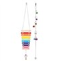 Voluxe Jouet de Xylophone de perroquets, Production de Son de Jouet de Xylophone de Poulet avec des Crochets pour Animal de Comp