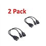 Adaptateur USB Netzwerk 2PCS TV KABEL Adaptateur Ethernet Adaptateur Fire TV Stick 4K Fire TV Stick USB Adaptateur USB Port Term