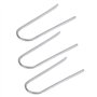 200 Anneaux de Saut en Fil Nichrome Haute Température, Crochets de Suspension en U, Crochets en U pour Pendentif, Ornements en C