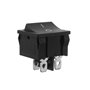 Bluelover 1Pcs 10A 250V 3Pin Iec320 C14 Inlet Module Plug Fuse with Switch Puissance Mâle - Noir