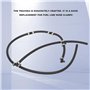 KASturbo Fuite d'injecteur diesel en tube de retour pour Vauxhall Opel Astra Corsa Meriva 55578366