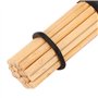 Tiges de Baguettes de Batterie en Bambou, Son Naturel Durable Profitez de Baguettes de Batterie en Bambou Amusantes, Bon équilib
