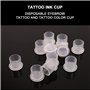 tasses de tatouage de pigment en