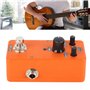 Mini pédale de modulation, pédale d'effets de guitare électrique, commandes puissantes et polyvalentes pour enregistrement de mu