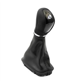 GEOLXD 1 * pommeaux de Changement de Vitesse automatiques Noirs avec Bottes de guêtre compatibles avec Les Transmissions automat