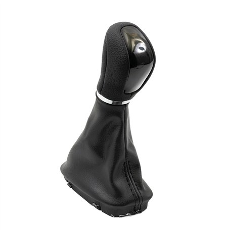 GEOLXD 1 * pommeaux de Changement de Vitesse automatiques Noirs avec Bottes de guêtre compatibles avec Les Transmissions automat