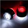 Aisoway Lot de 2 Feux de Position Latéraux 12 V LED 20 cm pour Remorque Camion