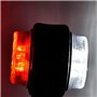 Aisoway Lot de 2 Feux de Position Latéraux 12 V LED 20 cm pour Remorque Camion