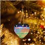 Ornement drôle en céramique de Noël, ornements de Noël, ornements de vacances, décoration intérieure de sapin de Noël, système p