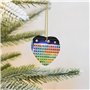 Ornement drôle en céramique de Noël, ornements de Noël, ornements de vacances, décoration intérieure de sapin de Noël, système p
