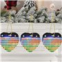 Ornement drôle en céramique de Noël, ornements de Noël, ornements de vacances, décoration intérieure de sapin de Noël, système p