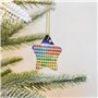 Ornement drôle en céramique de Noël, ornements de Noël, ornements de vacances, décoration intérieure de sapin de Noël, système p