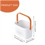Panier de douche portable panier de douche panier de salle de bain douche en plastique douche en plastique de douche en maille c