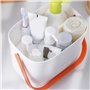 Panier de douche portable panier de douche panier de salle de bain douche en plastique douche en plastique de douche en maille c