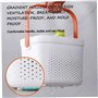 Panier de douche portable panier de douche panier de salle de bain douche en plastique douche en plastique de douche en maille c