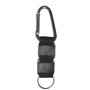 SHITOOMFE Keychain Compass, Carabiner Orientation Compass Compass, thermomètre Carabiner Mini Outil de Survie Multifonctionnel p
