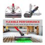 Tête De Brosse De Sol for Aspirateur avec Lumières LED Vertes for Tapis Et So